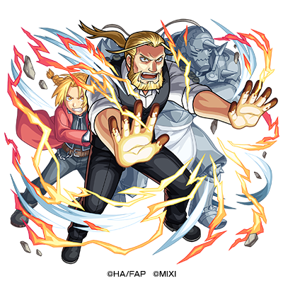 『鋼の錬金術師 FULLMETAL ALCHEMIST』×『モンスト』火属性 ★6西の賢者 ヴァン・ホーエンハイム（獣神化）（C）荒川弘／鋼の錬金術師製作委員会（C）MIXI