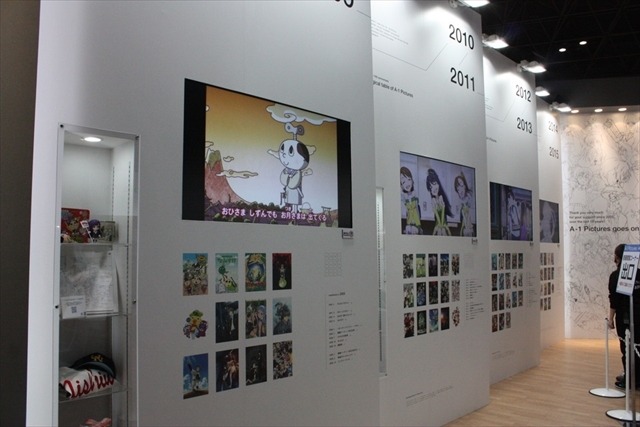 A-1 Picturesの過去10年、制作作品を一挙展示！AnimeJapanブースレポ