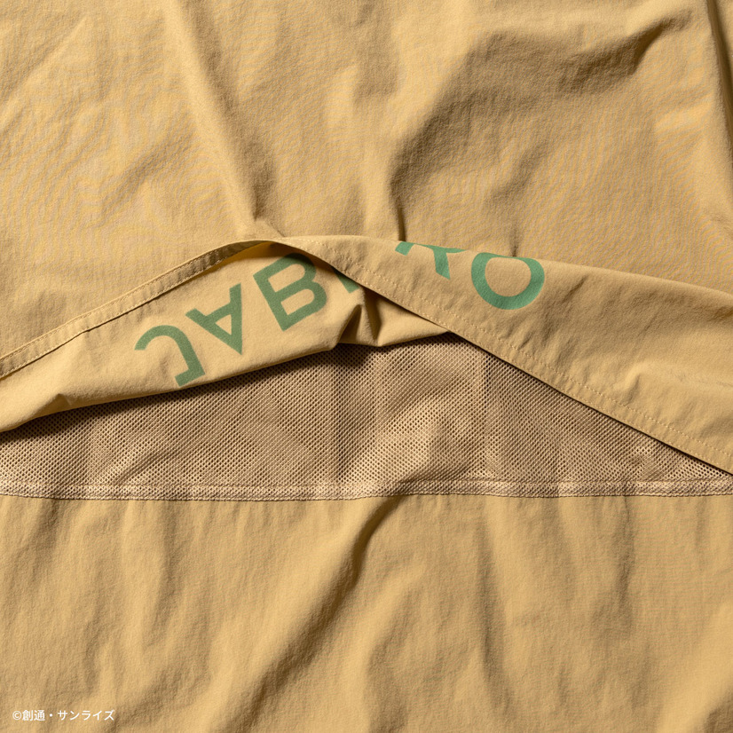 「STRICT-G JABURO『機動戦士ガンダム』フィールドオープンカラーシャツ」11,880円（税込／送料・手数料別途）（C）創通・サンライズ
