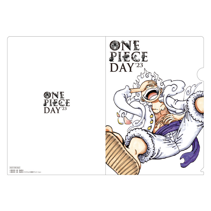 「ONE PIECE DAY'23」クリアファイル（C）尾田栄一郎／集英社（C）尾田栄一郎／集英社・フジテレビ・東映アニメーション