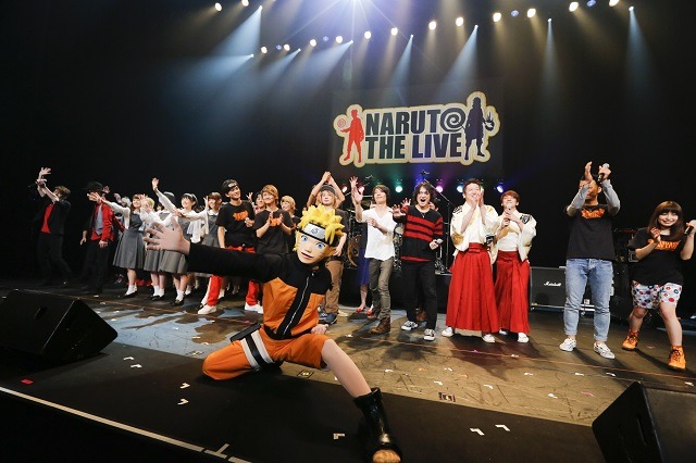 Aqua Timez 乃木坂46 Flowが熱唱 Naruto The Live Vol 0 レポート 1枚目の写真 画像 アニメ アニメ