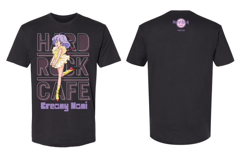 「ハードロックカフェ」×アニメ『魔法の天使クリィミーマミ』コラボレーション第2弾 「Creamy Mami」×HRC T-shirt Black（C）ぴえろ