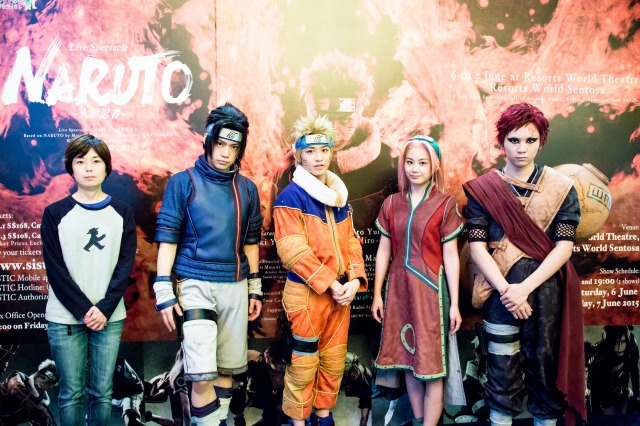 （c）岸本斉史 スコット／集英社　（c）ライブ・スペクタクル「NARUTO-ナルト-」製作委員会2015 カメラマンクレジット：（c）Nicole Quek