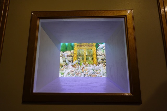 パノラマボックス「黄金の門」宮崎駿監督自らが、この展示会のために描き下ろし制作