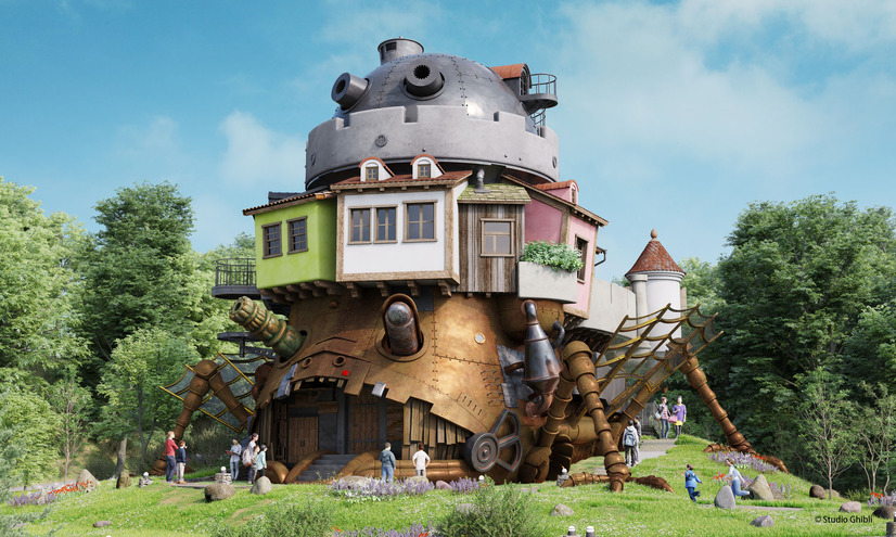 ジブリパーク「魔女の谷」スチール（ハウルの城）（C）Studio Ghibli