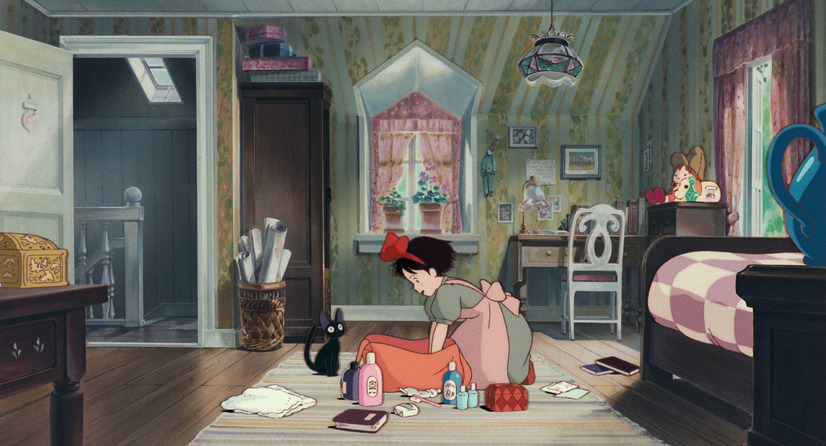 『魔女の宅急便』場面カット（C）1989 Eiko Kadono/Hayao Miyazaki/Studio Ghibli, N