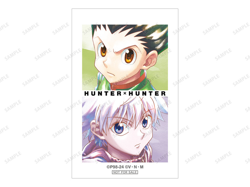 「『HUNTER×HUNTER』Ani-Art アニメイトフェア in 2024」ゴン&キルア Ani-Art aqua label イラストカード アニメイト限定特典（C）P98-24（C）V・N・M