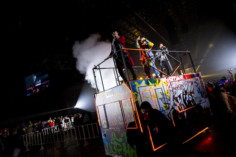 「ヒプノシスマイク –Division Rap Battle- 10th LIVE ≪LIVE ANIMA≫ -HOMIEs-」レポート写真 Photo by: Akiya Uchida/Chisato Kamiishi/Kobayashi Ryunosuke