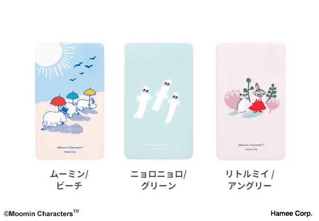 Hamee「ムーミン [スマ冷え Premium] 貼って剥がせるスマートフォン冷却シート」（C）Moomin Characters