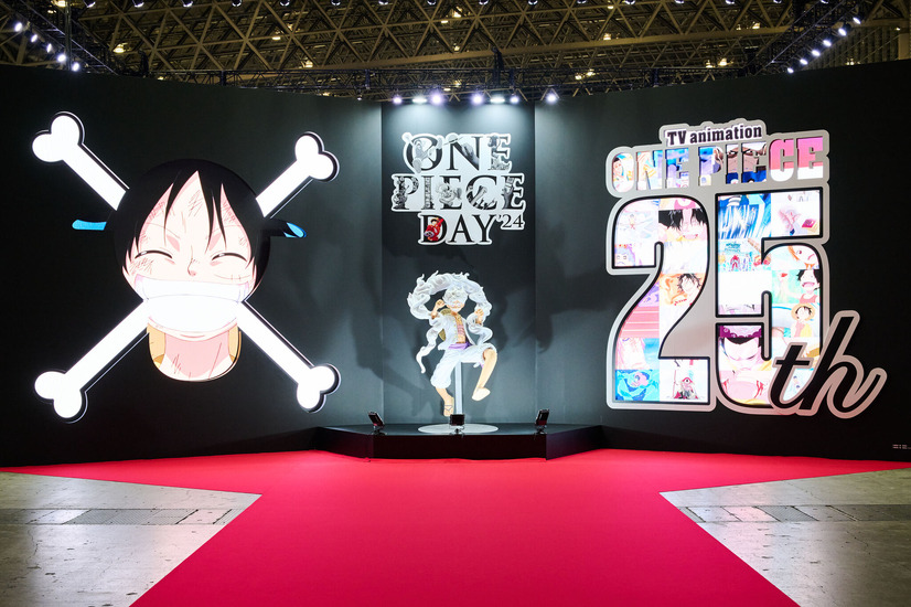 「ONE PIECE DAY’24 」展示エリアの様子