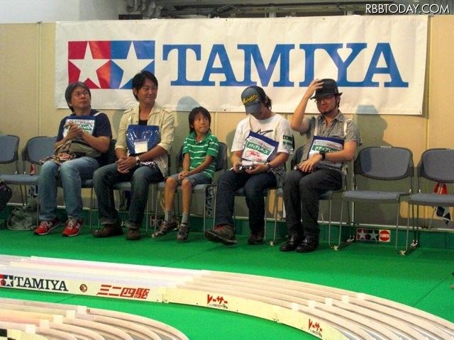 タミヤ、ミニ四駆ジャパンカップ2012・メディアレース決勝進出者