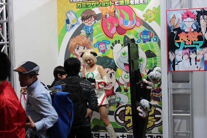電通ブースに人気キャラ大集合 バディファイト から 食戟のソーマ まで 3枚目の写真 画像 アニメ アニメ