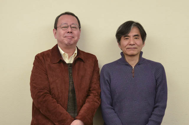 右）會川昇氏　　左）中島かずき氏