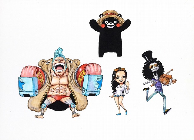 One Piece 尾田栄一郎が故郷 熊本を全面応援 熊本復興プロジェクト始動 5枚目の写真 画像 アニメ アニメ