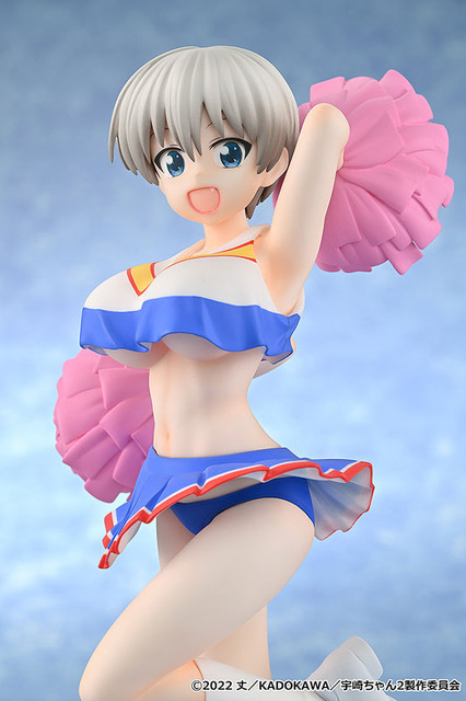 「宇崎ちゃんは遊びたい！ω」チアガール姿の宇崎母娘がフィギュア化！チラ見えする胸元に視線が釘付け♪
