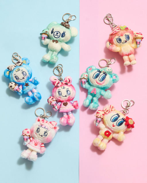 平成女児激エモ案件!!「ナルミヤキャラクターズ」がカラフルでポップなアイスの世界へ！サーティーワンとコラボ♪