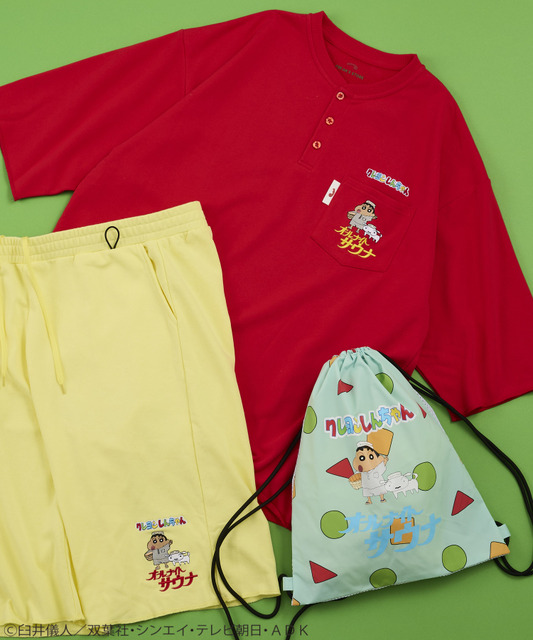 「クレヨンしんちゃん」しんちゃんの服やパジャマがサウナグッズに！全国のFREAK’S STOREで販売