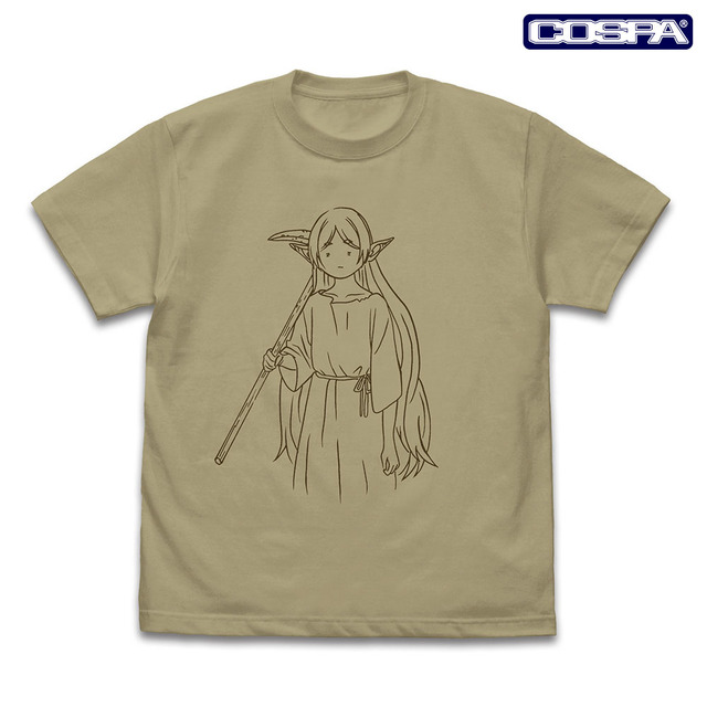 「鉱山で300年働くことになっちゃった」しょんぼりフリーレンがTシャツに!? “投げキッス”フリーレンはトートに♪「葬送のフリーレン」新作グッズが続々