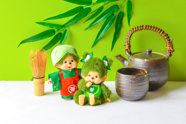 モンチッチが京都・嵐山にやってくる！限定“抹茶モンチッチ”も初登場♪ 抹茶スイーツ処「茶和々（さわわ）」