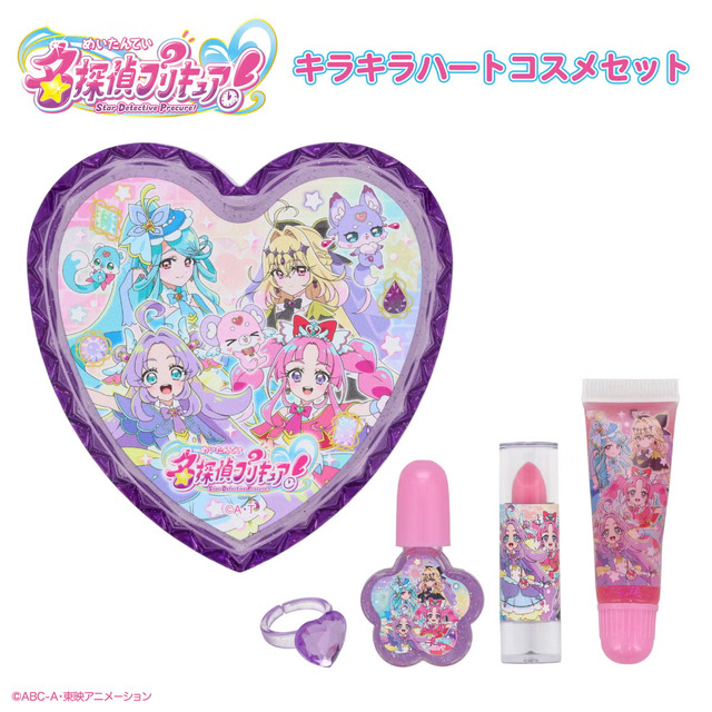 「名探偵プリキュア！」キュアアンサーたちとネイルやメイクを♪ キッズコスメ商品が登場