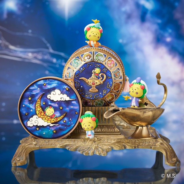 「コジコジ」まるで宝石箱…♪ 幻想的なガラス絵に心ときめくコラボクッキー缶が登場！