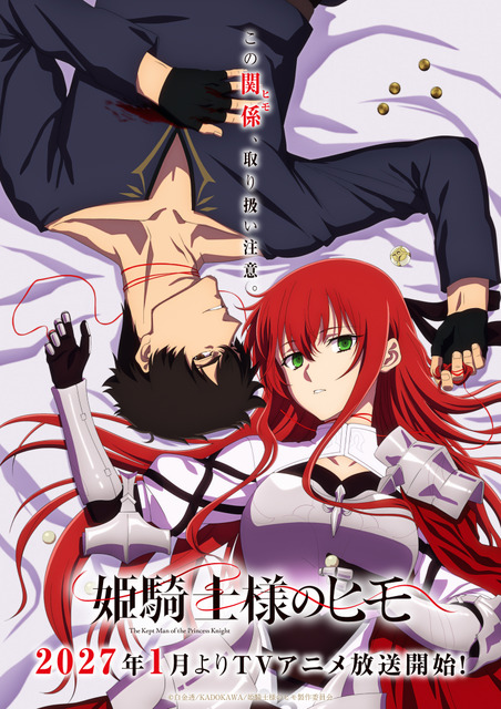 第28回電撃小説大賞〈大賞〉受賞作の「姫騎士様のヒモ」が27年1月より放送決定！ ティザービジュアル＆PV公開