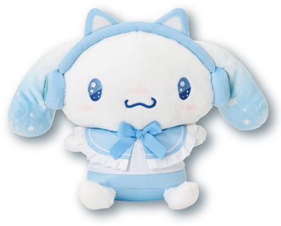 シナモロールのネコミミヘッドホン姿がかわいい♪ 光るヘッドホンやトートバッグなどが手に入るハズレなしの「当りくじ」登場