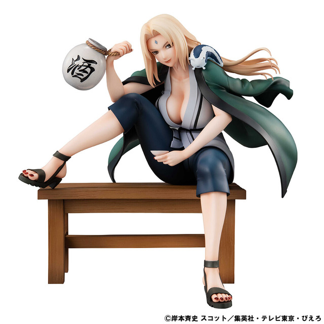 “火の意志をなめるなよ！”「NARUTO -ナルト-」綱手のフィギュアが再販！ 戦いから離れてリラックスした姿をお手元でも堪能しよう