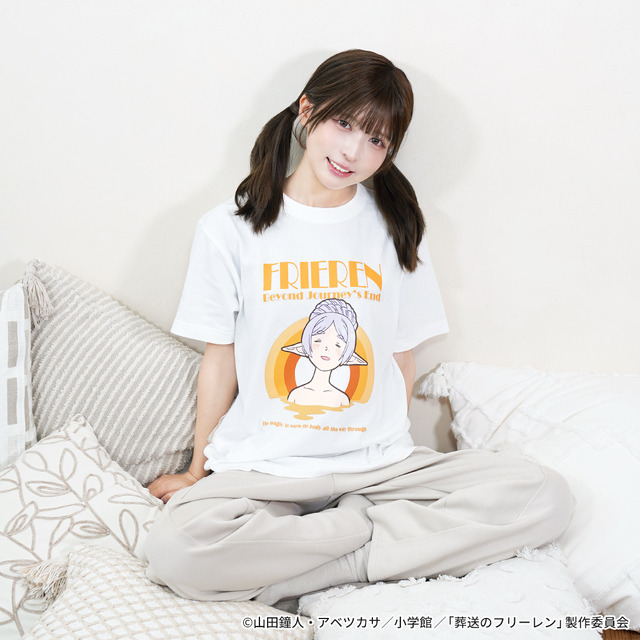 「葬送のフリーレン」湯けむりに癒されるフリーレンをデザイン♪「温泉のフリーレン」グッズ登場