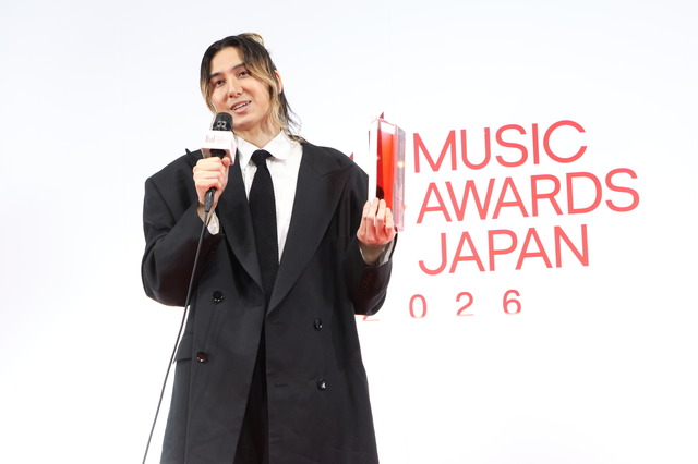 圧巻のパフォーマンスを再び！「MUSIC AWARDS JAPAN 2026」全世界配信スタート！　藤井風、Mrs. GREEN APPLE、M!LKら28組の現地撮り下ろし写真も掲載