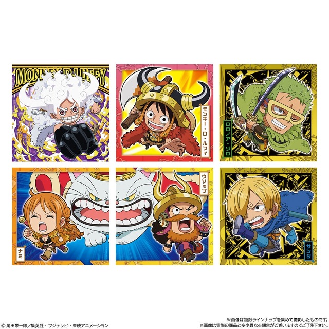 「ONE PIECE」シールウエハース第15弾が登場！「エルバフ編」のキャラたちが集うラインナップ！