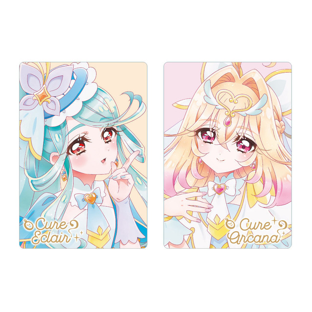 「プリキュア」キュアエクレール、キュアアルカナの美麗イラストがカードに♪ 懐かしプリキュアがぬいに☆ 新グッズ登場