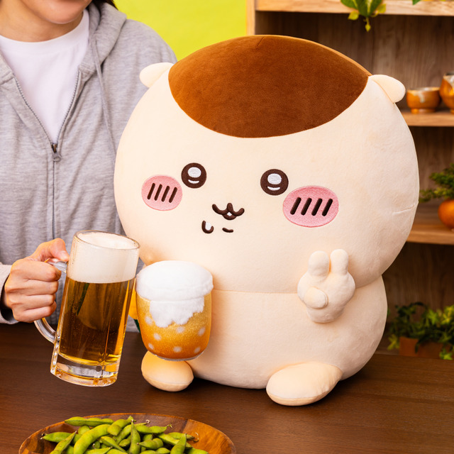「ちいかわ」くりまんじゅうの“ハーッ…”なフェイスクッションや超BIGぬいも！全11種☆オンラインくじ登場【9月24日】