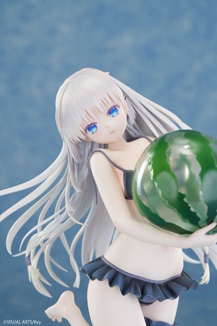 「サマポケ」ヒロイン・鳴瀬しろはが大胆な水着姿で立体化♪　白い肌と黒いビキニのコントラストに思わず目を奪われそう！