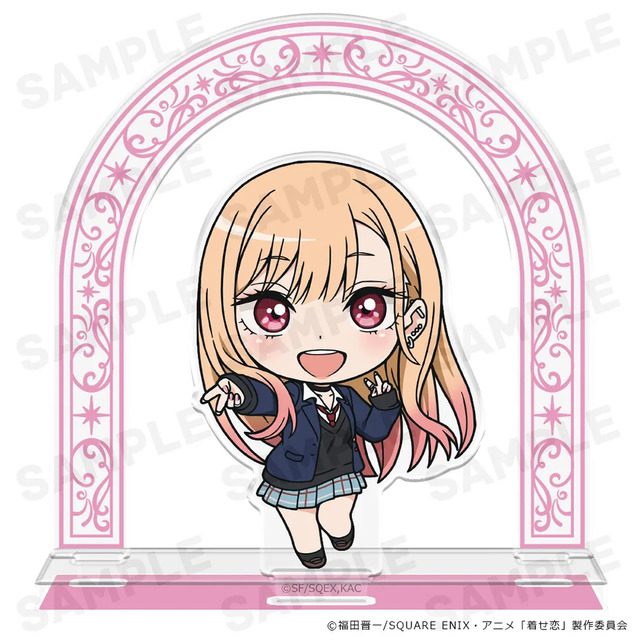 「着せ恋」喜多川さんのギャルピース姿をかわいくデフォルメ♪ キャラスタンド、雫たんステッカーなど新作グッズが登場☆