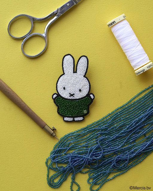 「ミッフィー」オートクチュール刺繍のアクセサリーに！ブローチ＆PINS全9種が登場