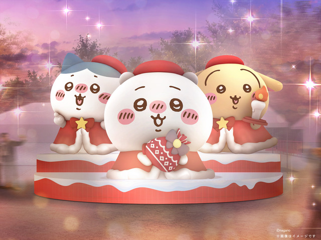 ちいかわたちとクリスマスを満喫♪フォトスポットやフード、限定グッズ盛りだくさんの「ちいかわクリスマスマーケット」開催☆
