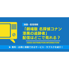 「劇場版 名探偵コナン 漆黒の追跡者（チェイサー）」の配信はどこで見れる？無料視聴できるサービス・サブスクを紹介！ 画像