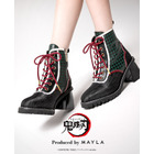 「鬼滅の刃」炭治郎や義勇、しのぶたちをイメージ♪カジュアルな装いにも合わせやすい「MAYLA」ブーツ登場 画像