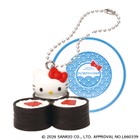 「サンリオ」キティやマイメロがお寿司に!?へいらっしゃい！キーチェーンが可愛すぎる♪ 画像