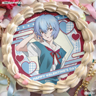 「エヴァンゲリオン」レイ、アスカ、マリから選べる♪缶バッジ付きのバレンタインスイーツ登場 画像