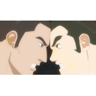 冬アニメ「火喰鳥」源吾（CV梅原裕一郎）と新之助（CV梅田修一朗）は、相撲取り・寅次郎（CV木村昴）と出会い…第2話先行カット 画像