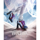 「エヴァ」シンジ、レイ、アスカ、カヲルをイメージ！先駆的なシルエット&モードな色彩の「MAYLA」ヒールスニーカー登場【40%OFFセール中】 画像