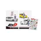 「頭文字D」&最新作「昴と彗星」聖地巡礼マップ付きの「御朱印帳」登場♪ 作中の峠や周辺の神社を巡るドライブに 画像