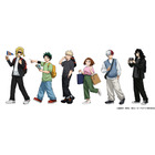 「ヒロアカ」旅を楽しむデク、爆豪、相澤先生たちを描き下ろし♪ アニメイトにて全国ご当地応援フェア開催 画像