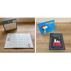 「スヌーピー」27年版スケジュール帳＆カレンダーが登場！大人っぽデザインに注目☆ ローソンにて 画像