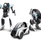 河森正治とトヨタ車体がコラボ コンセプトカーを元に変形ロボットをデザイン 画像