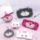 ニャーニャーニャー♪「ディズニー」猫キャラたちがふわふわグッズに！お顔ポーチ＆ヘアバンド【猫の日】 画像