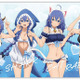 「無職転生」ロキシー師匠、アニマル水着で大胆姿を披露☆ ラビット、キャットなど4種でヘソ出しポーズ♪ 画像