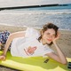 ハローキティ＆双子の妹ミミィがL.A.のビーチで日焼け♪「MILKFED.」コラボアパレルや雑貨が登場 画像
